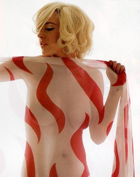 Lindsay Lohan Nude As Monroe